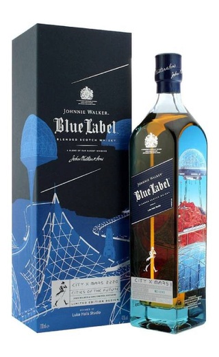 фото виски Johnnie Walker Blue Label Limited Edition Mars & London 0,7 л