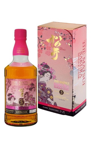 фото виски The Matsui Single Cask Sakura 5 Years Old 0,7 л