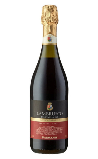 фото игристое вино Paesano Rosso 0,75 л