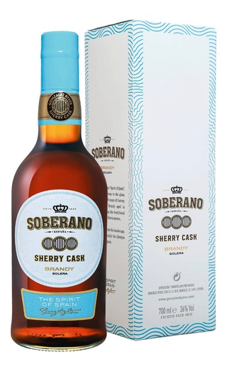 фото бренди Soberano Solera 0,7 л