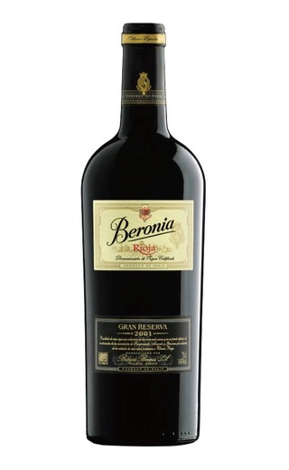 Берония Гран Резерва 2001 0.75 л фото вино Beronia Gran Reserva 2001 0,75 л