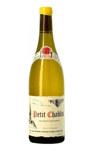 Венсан Довисса Пти Шабли 2015 0.75 л фото вино Vincent Dauvissat Petit Chablis 2015 0,75 л