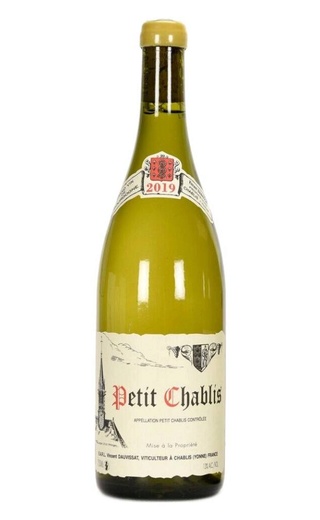 Венсан Довисса Пти Шабли 2019 0.75 л фото вино Vincent Dauvissat Petit Chablis 2019 0,75 л