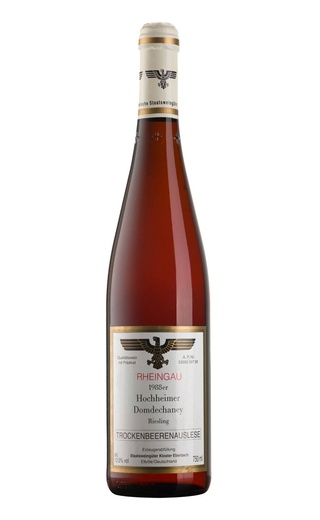 фото вино Kloster Eberbach Hochheimer Domdechaney Riesling Trockenbeerenauslese 1988 0,75 л