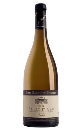 Домен Жан Батист Понсо Рюли Премье Крю Ракло 2023 0.75 л фото вино Domaine Jean Baptiste Ponsot Rully 1er Cru Raclot 2023 0,75 л