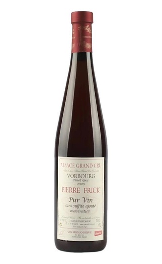 Пьер Фрик Пино Гри Форбург Эльзас Гран Крю 2020 0.75 л фото вино Pierre Frick Pinot Gris Vorbourg Alsace Grand Cru 2020 0,75 л