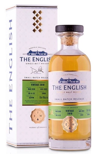 фото виски English Heavily Smoked Small Batch Release 2010 0,7 л