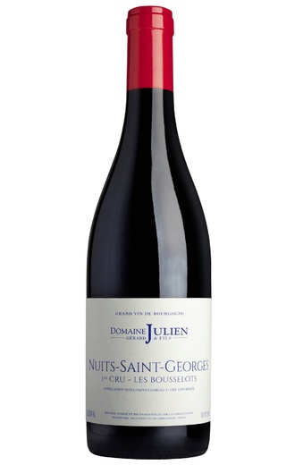 Домен Жерар Жюльен Нюи-Сен-Жорж Премье Крю Ле Буссло 2017 0.75 л фото вино Domaine Gerard Julien Nuits-Saint-Georges 1er Cru Les Bousselots 2017 0,75 л
