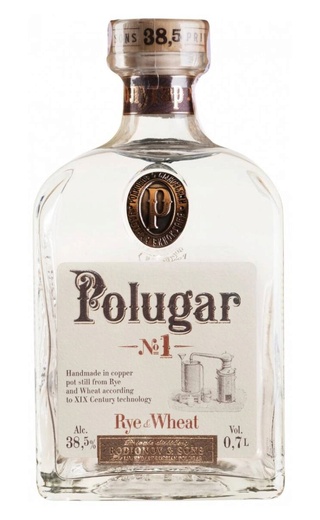 Водка Полугар №1 Рожь и Пшеница 0,7 л