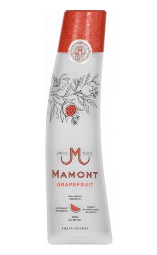 Мамонт Грейпфрут 0.5 л фото водка Mamont Grapefruit 0,5 л