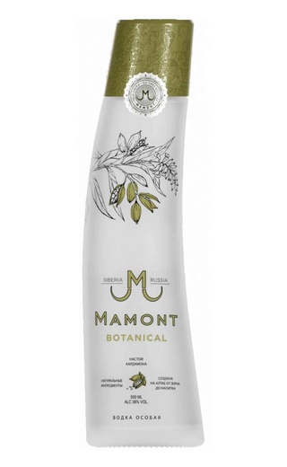 фото водка Mamont Botanical 0,5 л