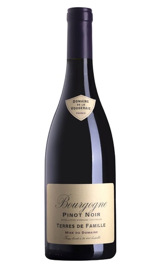 фото вино Domaine de la Vougeraie Bourgogne Pinot Noir Terres de Famille 2020 0,75 л
