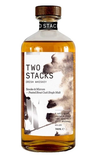 фото виски Two Stacks Smoke & Mirrors Peated Stout Cask Single Malt 0,7 л
