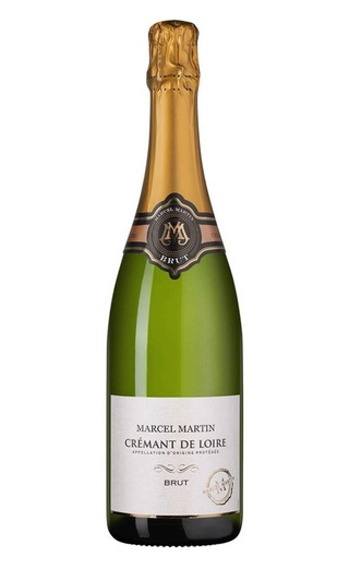 Марсель Мартен Креман де Луар Белое Брют 0.75 л фото игристое вино Marcel Martin Cremant de Loire White Brut 0,75 л
