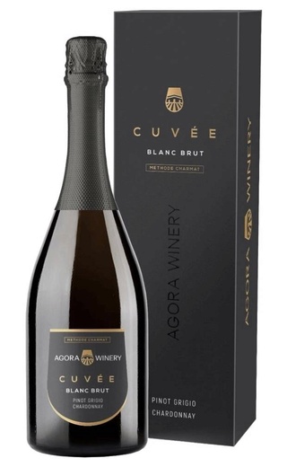 фото игристое вино Agora Cuvee Pinot Grigio Chardonnay Brut 0,75 л