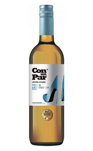 фото вино Vicente Gandia Con un Par Viura Sauvignon Blanc 2022 0,75 л