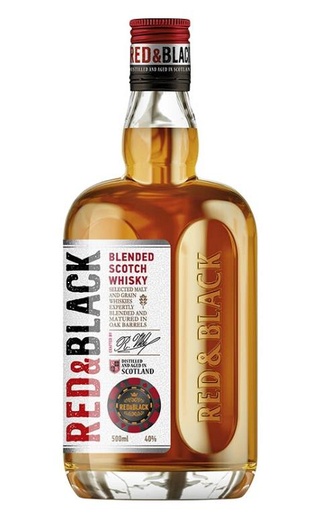 фото виски Red & Black Blended Scotch 0,5 л