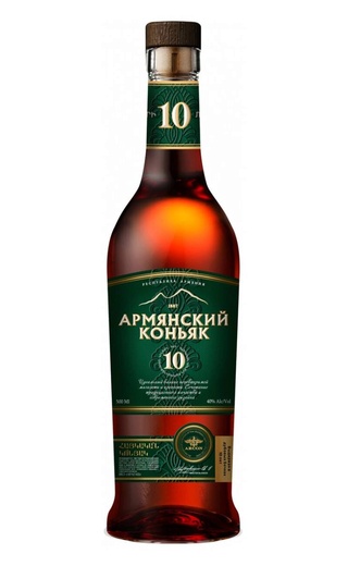 Коньяк Аркон 10 лет 0,5 л