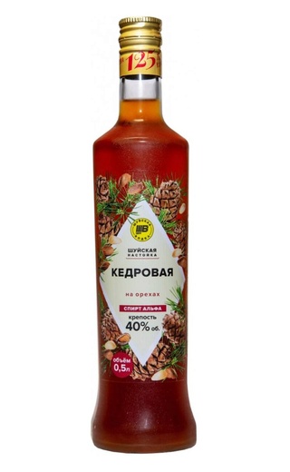 Шуйская Кедровая Горькая 0.5 л фото Shuyskaya Cedar Bitter 0,5 л