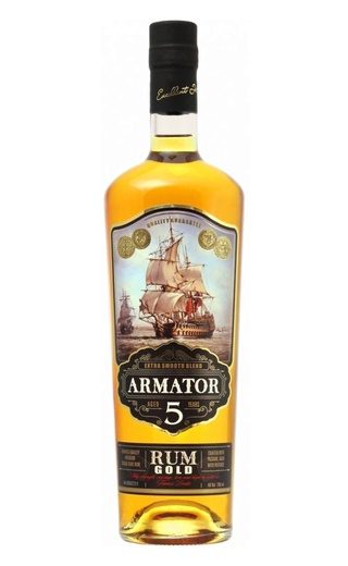 Арматор Золотой 0.7 л фото ром Armator Gold 0,7 л