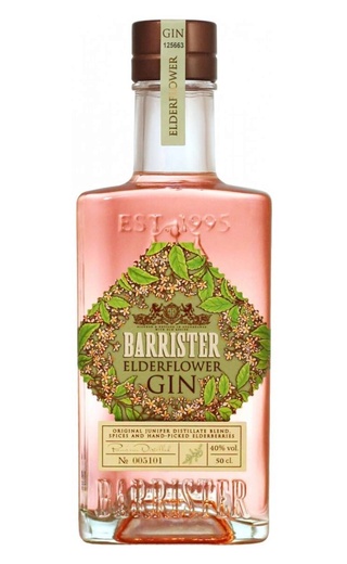 фото джин Barrister Elderflower 0,5 л
