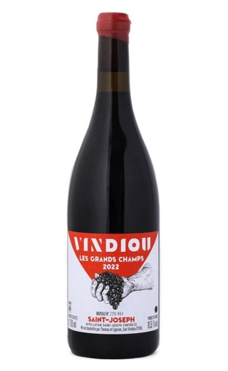 Вандью Сен-Жозеф Ле Гран Шам 2022 0.75 л фото вино Vindiou Saint-Joseph Les Grands Champs 2022 0,75 л