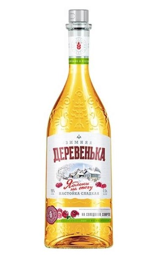 Зимняя Деревенька Яблоки на снегу 0.25 л фото Zimnyaya Derevenka Apples on the Snow 0,25 л