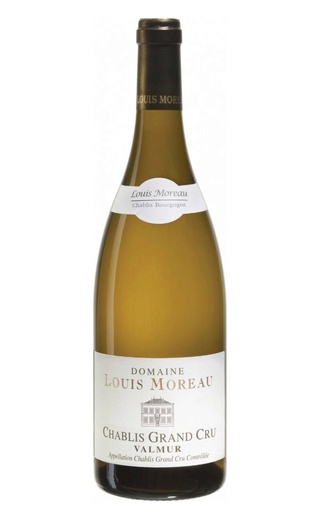 Домен Луи Моро Шабли Гран Крю Вальмур 2019 0.75 л фото вино Domaine Louis Moreau Chablis Grand Cru Valmur 2019 0,75 л