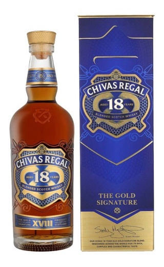 фото виски Chivas Regal 18 Years Old 0,75 л