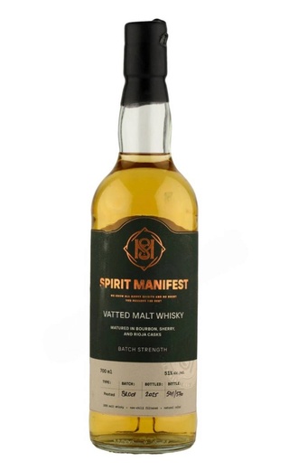фото виски Spirit Manifest Vatted Malt 0,7 л