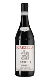 Вино Scarzello Barolo Sarmassa Vigna Merenda 2019 0,75 л