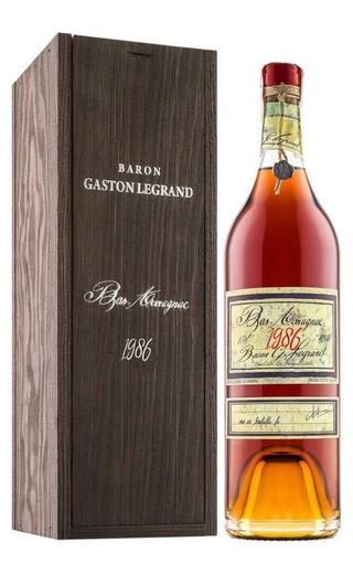 Барон Гастон Легранд 1986 Ба-Арманьяк 0.7 л фото арманьяк Baron G. Legrand 1986 Bas Armagnac 0,7 л