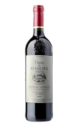 Вино Chateau de Beaulieu Bordeaux Superieur 2019 0,75 л