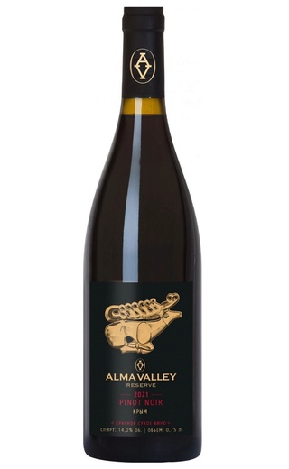 фото вино Alma Valley Pinot Noir Reserve 2021 0,75 л
