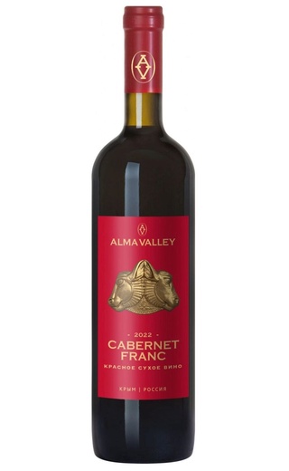 Альма Валлей Каберне Фран 2022 0.75 л фото вино Alma Valley Cabernet Franc 2022 0,75 л