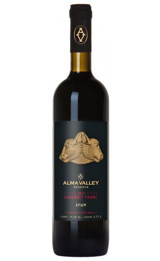 фото вино Alma Valley Cabernet Franc Reserve 2021 0,75 л
