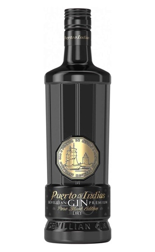 Пуэрто де Индиас Пюр Блэк Эдишн Драй 0.05 л фото джин Puerto de Indias Pure Black Edition 0,05 л
