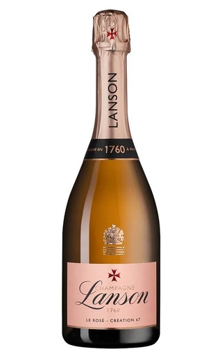 Лансон ле Розе Креасьон Брют 0.75 л фото шампанское Lanson le Rose Creation Brut 0,75 л