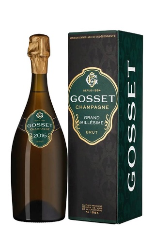 Госсе Гран Миллезим Брют 2016 0.75 л фото шампанское Gosset Grand Millesime Brut 2016 0,75 л
