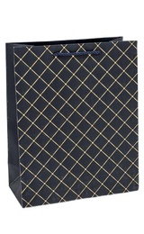 Пакет Синий Ромб 26*32*12