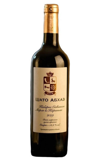 фото вино Chateau Abkhaz Cabernet Sauvignon Merlot & Carignano 2019 0,75 л