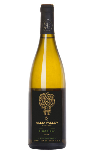 Альма Валлей Пино Блан Резерв 2019 0.75 л фото вино Alma Valley Pinot Blanc Reserve 2019 0,75 л