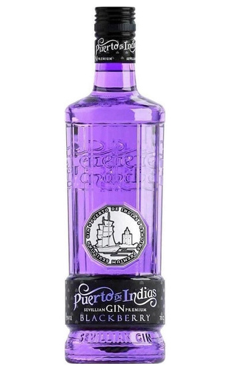фото джин Puerto de Indias Exotic Blackberry 0,7 л