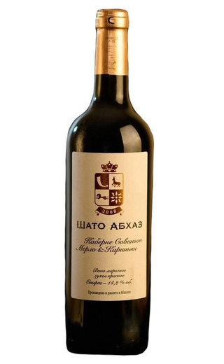 фото вино Chateau Abkhaz Cabernet Sauvignon Merlot & Carignano 2020 0,75 л