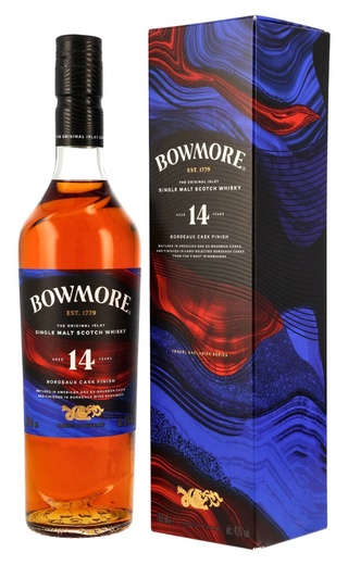 Боумор 14 лет Бордо Каск Финиш 0.7 л фото виски Bowmore 14 Years Old Bordeaux Cask Finish 0,7 л
