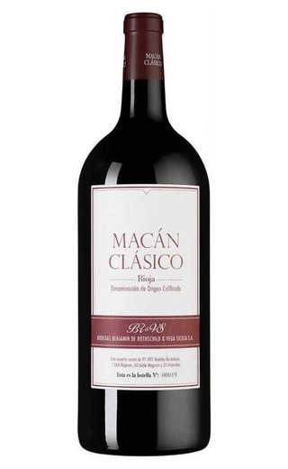 фото вино Bodegas Benjamin de Rothschild & Vega Sicilia Macan Clasico 2019 1,5 л