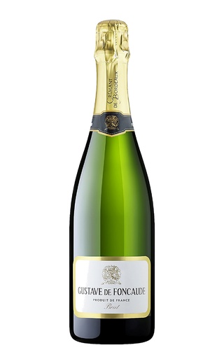 Гюстав де Фонкод Креман де Бордо Брют 0.75 л фото креман Gustave de Foncaude Cremant de Bordeaux Brut 0,75 л