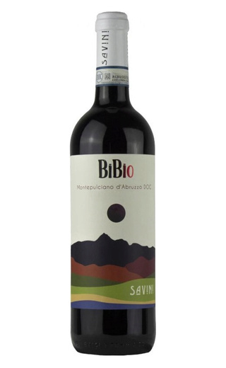 фото вино Fattoria Giuseppe Savini BiBio Montepulciano d'Abruzzo 2022 0,75 л