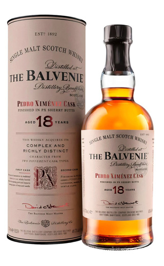 фото виски Balvenie 18 Years Sherry PX Cask 0,7 л