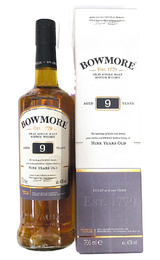 Виски Bowmore 9 Years Old&nbsp;0,7&nbsp;л